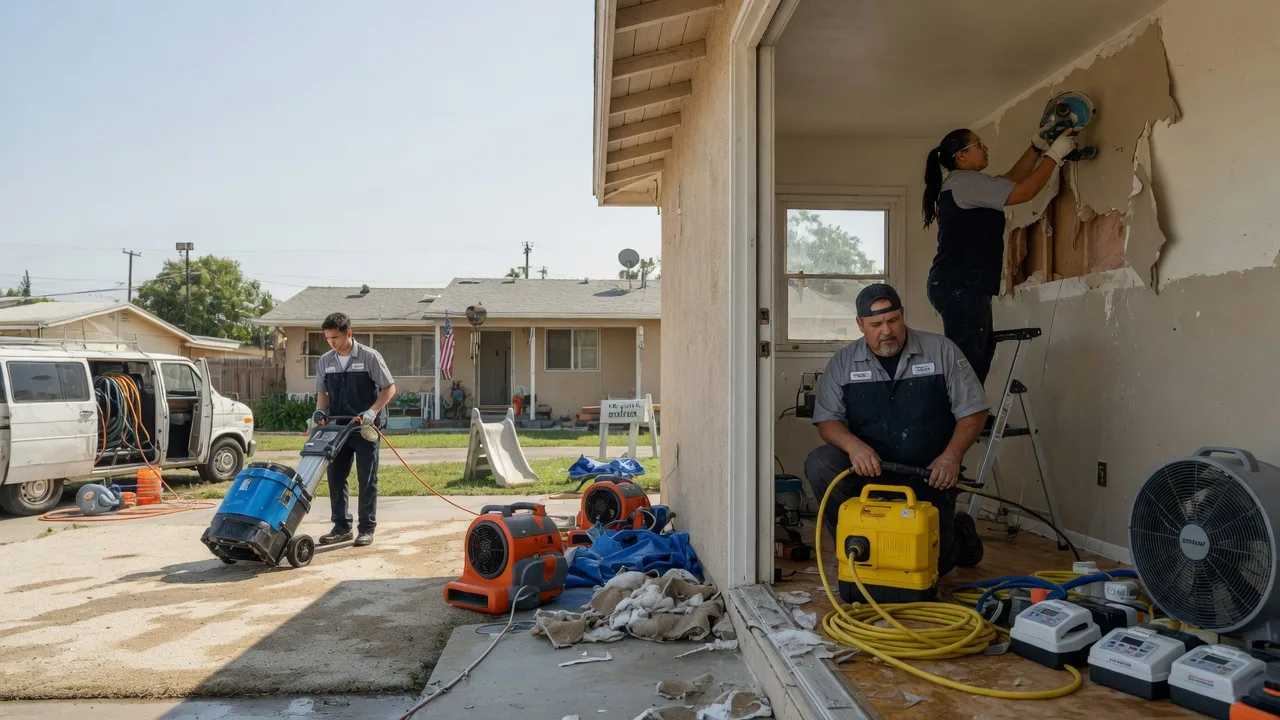 Water Damage Restoration in Hall Summit, LA near me